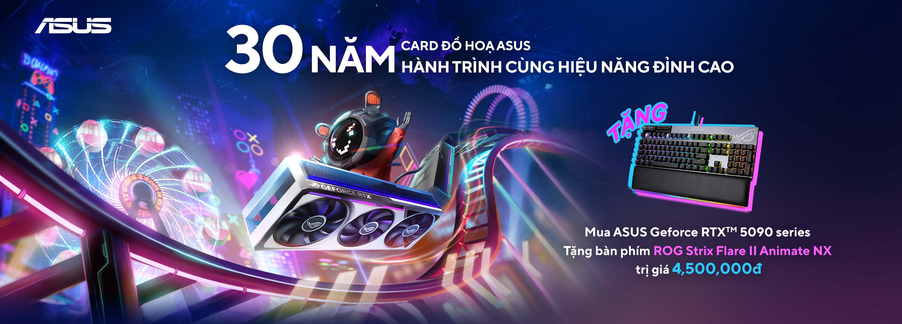Card đồ họa ASUS: 30 Năm – Hành trình cùng hiệu năng đỉnh cao