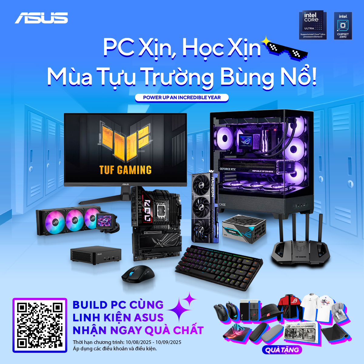 PC XỊN, HỌC XỊN – MÙA TỰU TRƯỜNG BÙNG NỔ