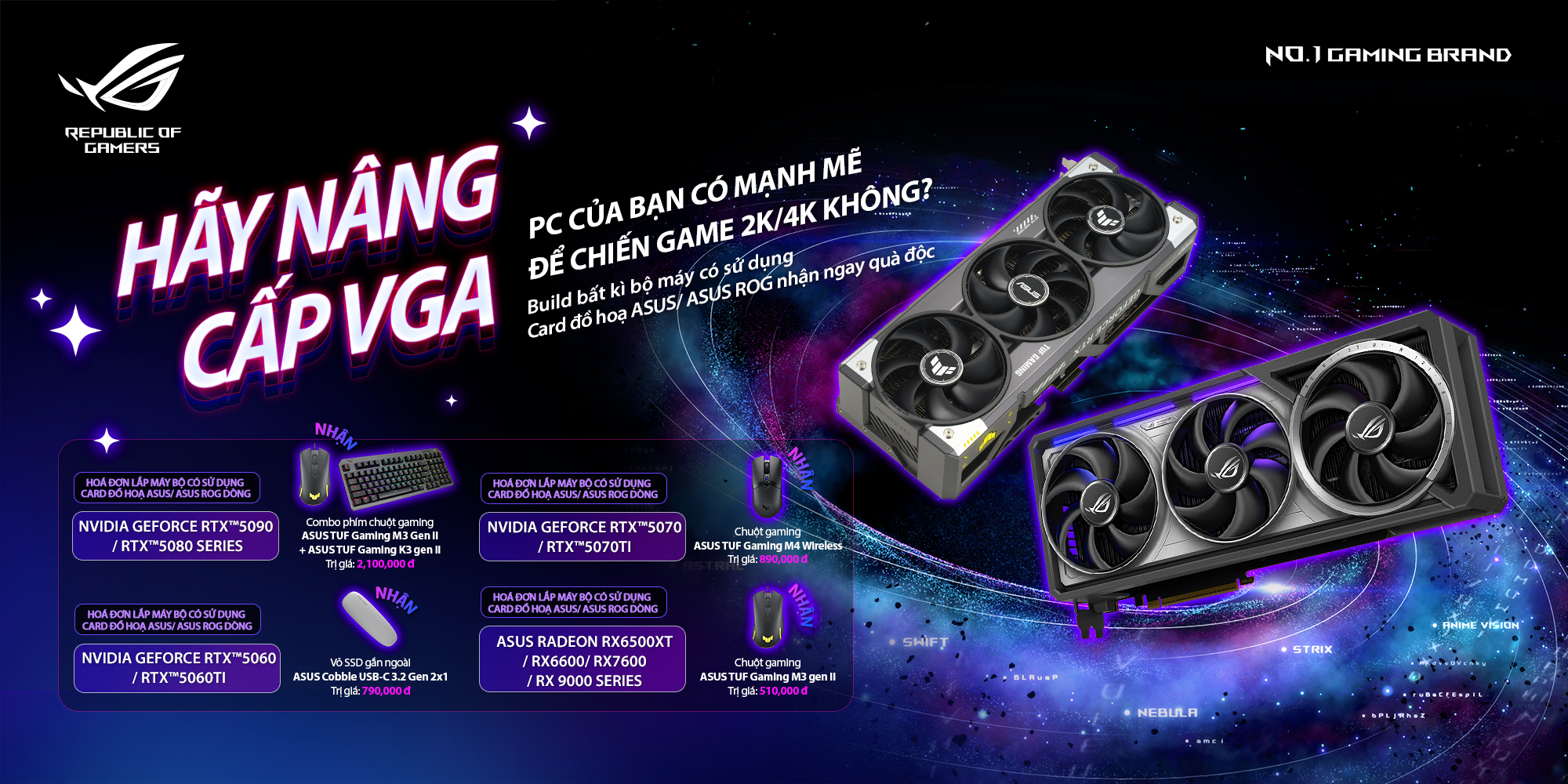 PC CỦA BẠN CÓ MẠNH MẼ ĐỂ CHIẾN GAME 2K/ 4K KHÔNG? HÃY NÂNG CẤP VGA