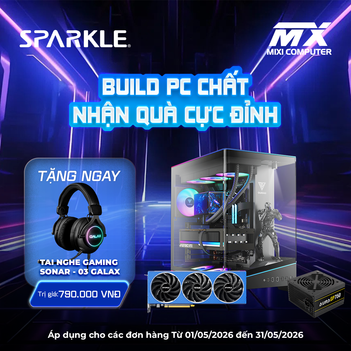 Build PC chất nhận quà cực đỉnh 