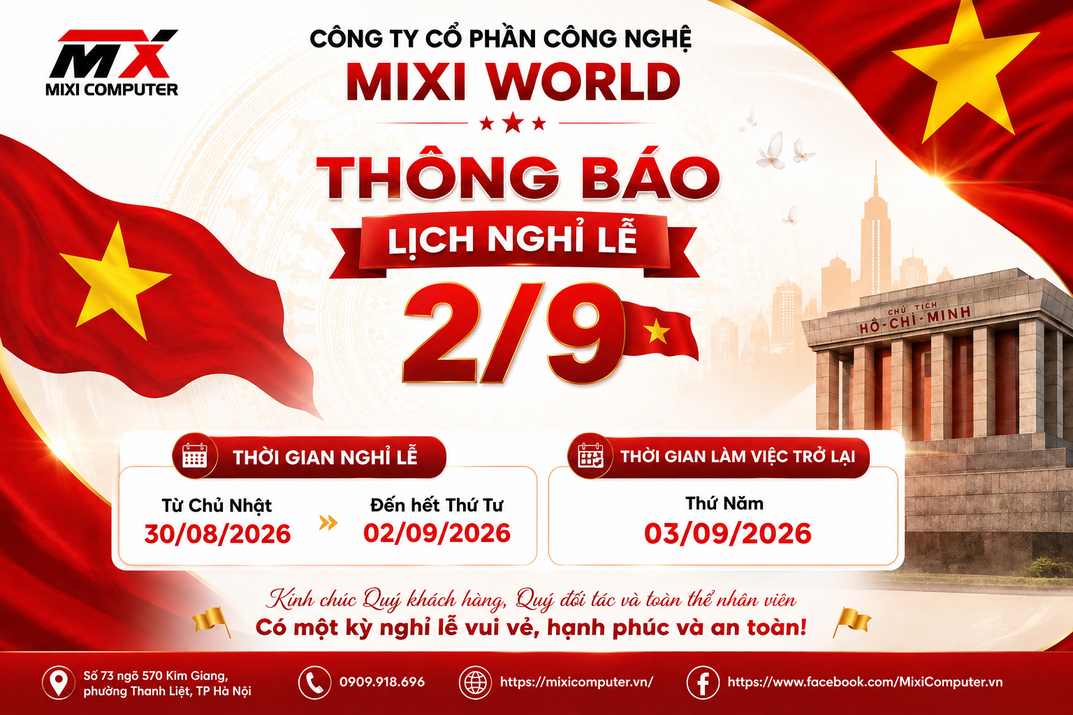 Nghỉ 2.9