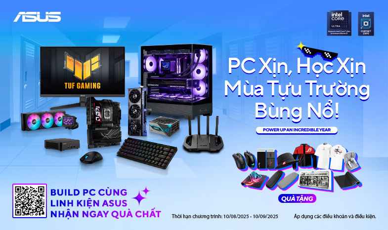 PC XỊN, HỌC XỊN – MÙA TỰU TRƯỜNG BÙNG NỔ