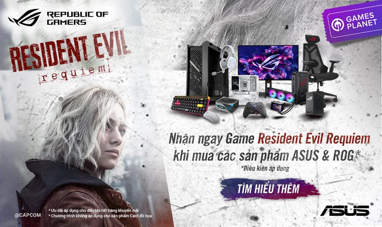 NHẬN NGAY CODE GAME RESIDENT EVIL REQUIEM TRỊ GIÁ 1,450,000Đ