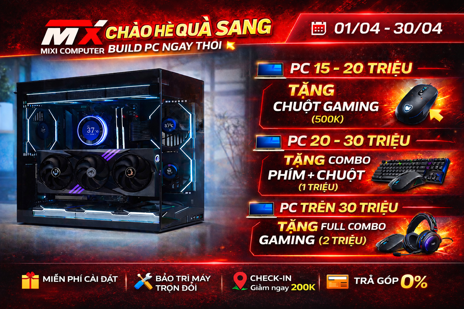 CHÀO HÈ QUÀ SANG - BUILD PC NGAY THÔI