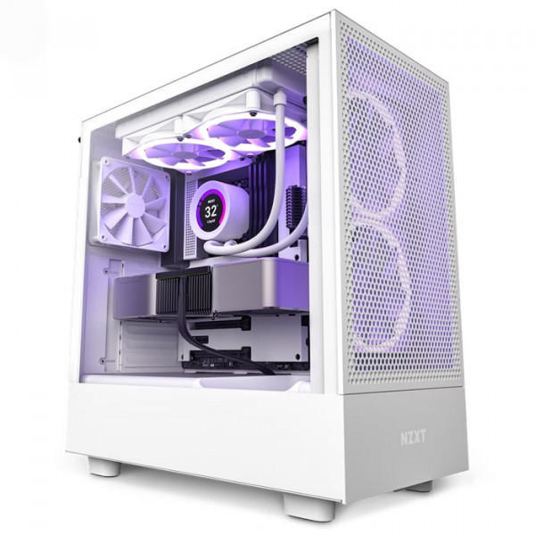 Vỏ Case NZXT H510 FLOW (Mid Tower/ Màu trắng)