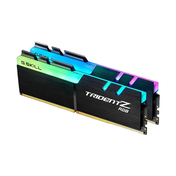 Ram Desktop Gskill Trident Z RGB 32GB(2x16) DDR4 3200Mhz (F4-3200C16D-32GTZR)