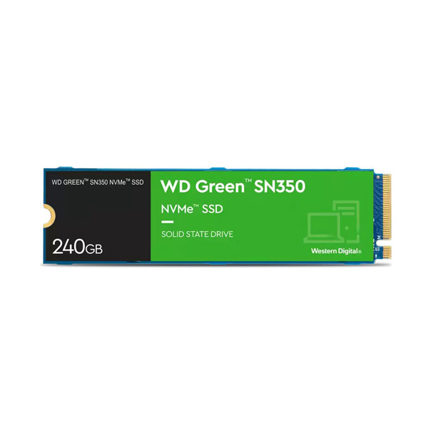 Ổ cứng SSD Western Green 240GB M.2 2280 PCIe NVMe 3x4 (WDS240G2G0C)