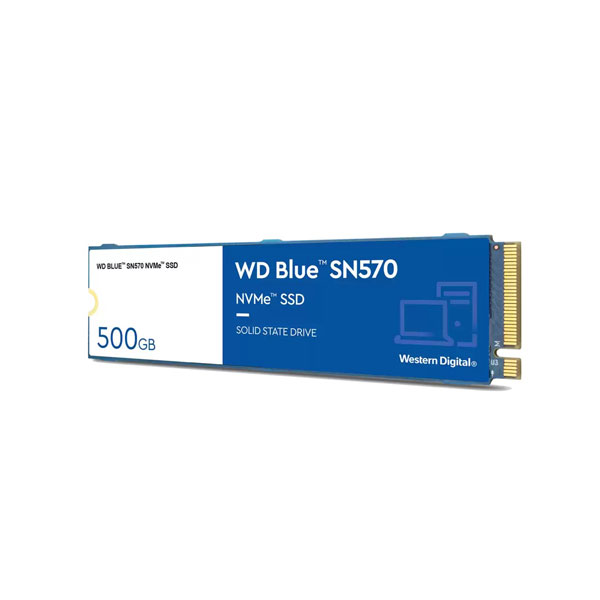 Ổ cứng SSD Western Blue SN570 500GB M.2 2280 PCIe NVMe 3x4 (WDS500G3B0C)