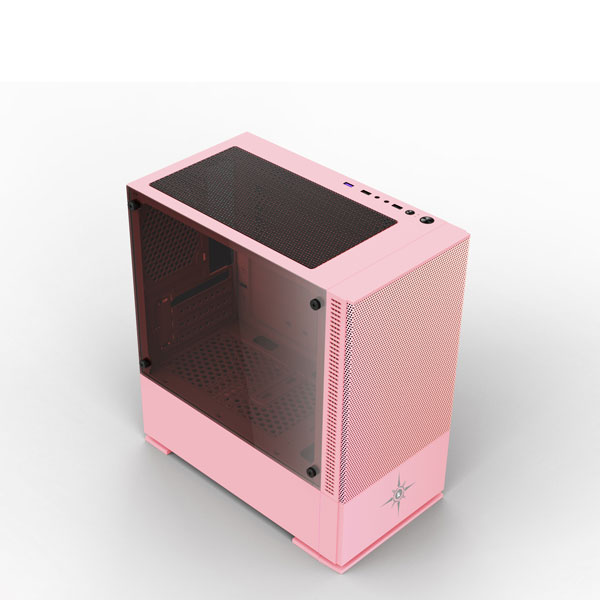 Vỏ Case KENOO ESPORT G562 (Micro ATX, Mini-ITX/ Pink)