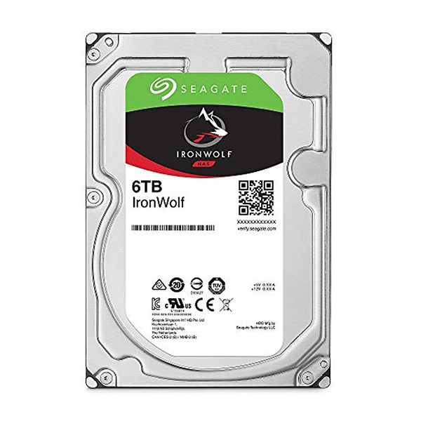 Ổ cứng HDD Seagate IronWolf 6TB - ST6000VN001 (3.5 inch, 5400RPM, SATA, 256MB Cache)