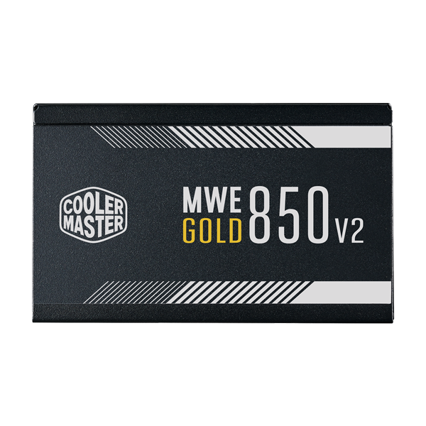 Nguồn máy tính Cooler Master MWE Gold 850 - V2 ( 80 Plus Gold/Màu Đen/Non Modular)