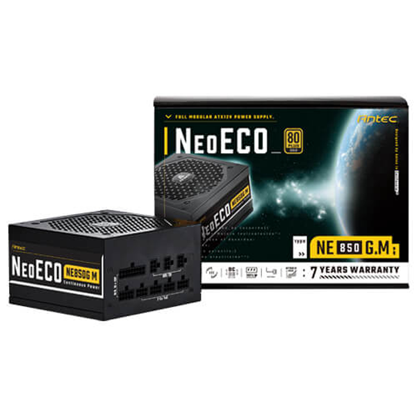 Nguồn máy tính Antec NeoECO NE850G ( 80 Plus Gold/Màu Đen/ Full Modular)