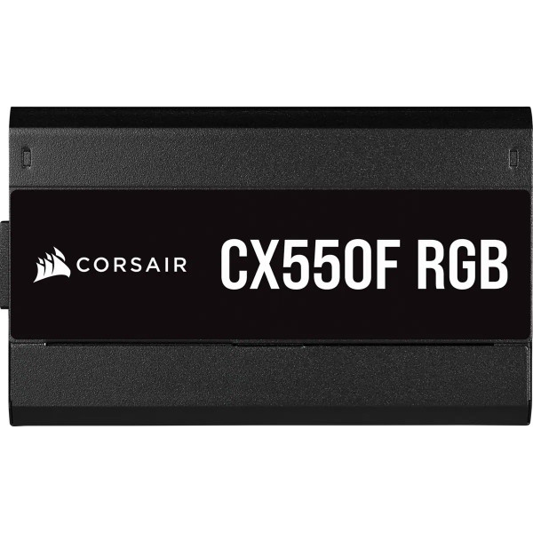Nguồn máy tính Corsair CX550F RGB 550W ( 80 Plus Bronze/Màu Đen/Full Modular)