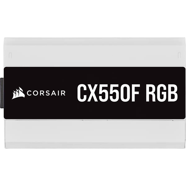 Nguồn máy tính Corsair CX550F RGB 550W ( 80 Plus Bronze/Màu Trắng/Full Modular)