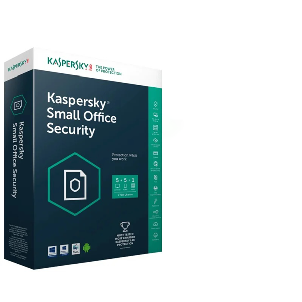 Phần mềm diệt Virus Kaspersky Small Office Security (5 Client + 1 Server)