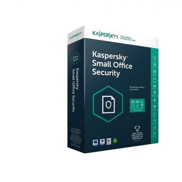 Phần mềm diệt Virus Kaspersky Small Office Security (10 Client + 1 Server)