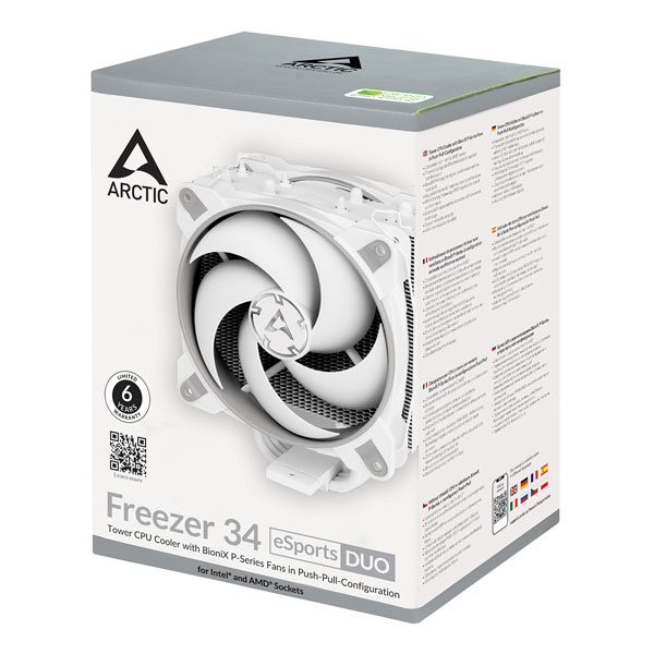 Tản nhiệt khí CPU Arctic Freezer 34 Esports Duo White