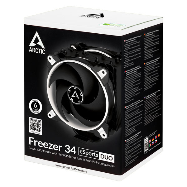 Tản nhiệt khí CPU Arctic Freezer 34 Esports Duo Grey/ White