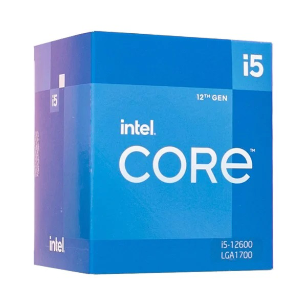CPU Intel Core i5 12600 (3.30 Up to 4.80GHz | 18MB | 6C 12T | Socket 1700 | Alder Lake | UHD Graphics 770 | 65W)