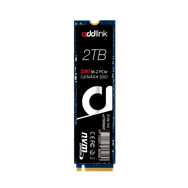 Ổ cứng SSD Addlink 2TB M.2 2280 PCIe NVMe Gen 4x4 (AD2TBS90LTM2P)