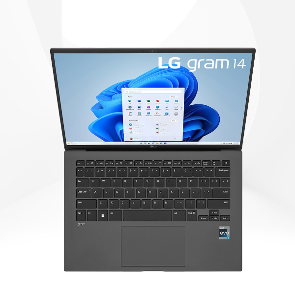 Laptop LG Gram 14Z90R-G.AH53A5 (Core i5 1340P/ 16GB RAM/ 256GB SSD/ Intel Iris Xe Graphics/ 14.0inch WUXGA/ Windows 11 Home/ Grey/ Model 2023)