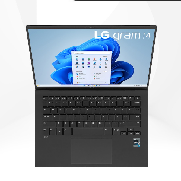 Laptop LG Gram 14Z90R-G.AH75A5 (Core i7 1360P/ 16GB RAM/ 512GB SSD/ Intel Iris Xe Graphics/ 14.0inch WUXGA/ Windows 11 Home/ Black/ Model 2023)