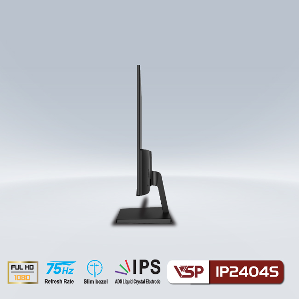 Màn hình VSP IP2404S (23.8Inch/ Full HD/ 75HZ/ IPS/ Tràn viền)
