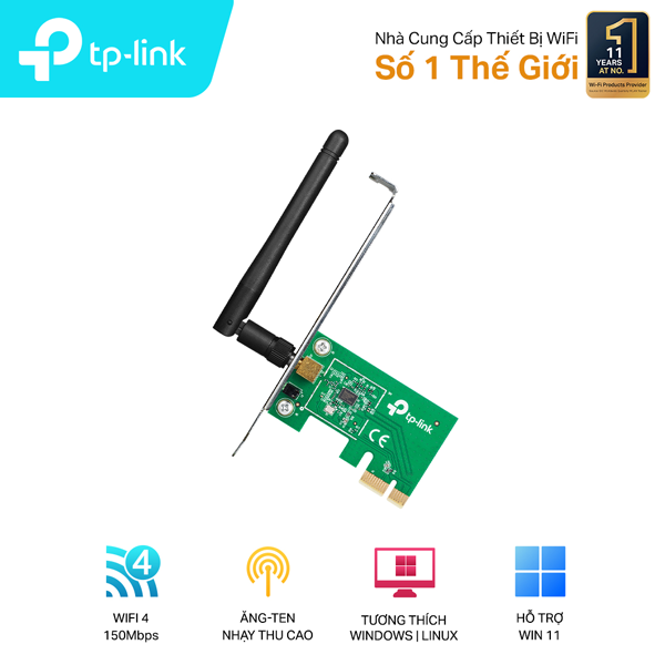 Cạc mạng không dây TP-Link PCI-E TL-WN781ND