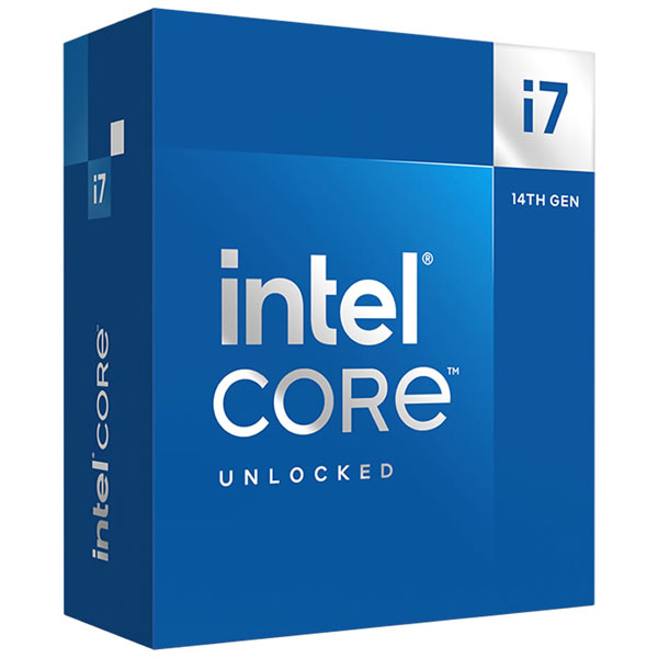 CPU Intel Raptor Lake Core i7-14700K (3.4GHz turbo up to 5.6Ghz, 20 nhân 28 luồng, 33MB Cache, 125W, Socket 1700)