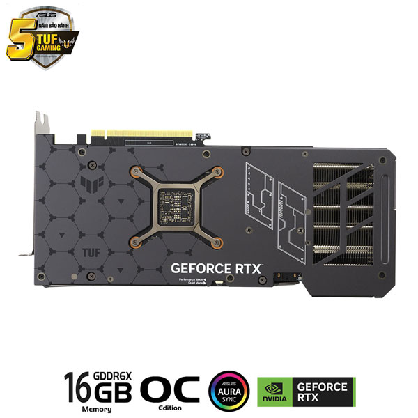 Card màn hình ASUS TUF Gaming GeForce RTX™ 4070 Ti SUPER 16GB GDDR6X OC Edition (TUF-RTX4070TIS-O16G-GAMING)