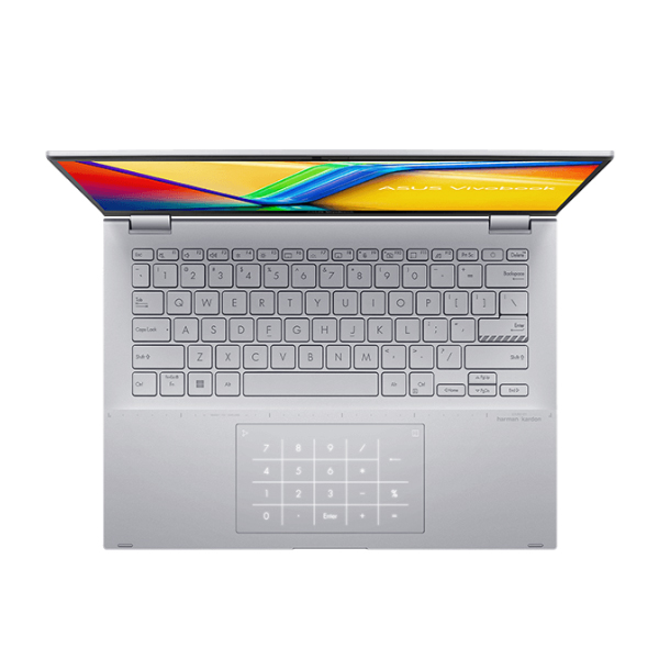 Laptop Asus Vivobook Flip TP3402VA-LZ025W (Core i3 1315U/ 8GB RAM/ 256GB SSD/ Intel Iris Xe Graphics/ 14.0inch WUXGA/ Windows 11 Home/ Silver/ Vỏ nhôm)