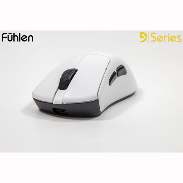 Chuột không dây Fuhlen T90S TRI-MODE Gaming (wireless 2.4G/ Type-C/Bluetooth, Màu Trắng)