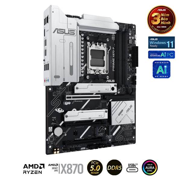 Mainboard Asus PRIME X870-P-CSM (AMD X870/AM5/DDR5/ATX)