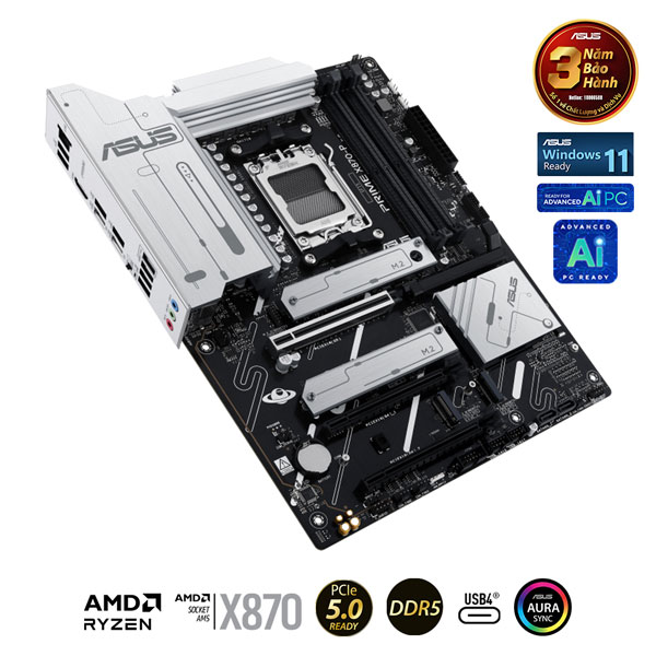 Mainboard Asus PRIME X870-P-CSM (AMD X870/AM5/DDR5/ATX)