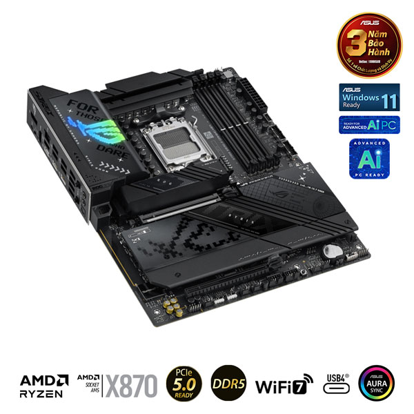 Mainboard Asus ROG STRIX X870-F GAMING WIFI (AMD X870/AM5/DDR5/WIFI/ATX)