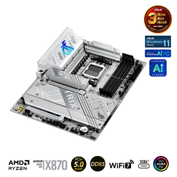 Mainboard Asus ROG STRIX X870-A GAMING WIFI (AMD X870/AM5/DDR5/WIFI/ATX)