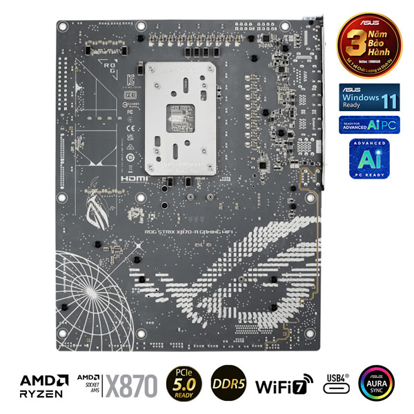 Mainboard Asus ROG STRIX X870-A GAMING WIFI (AMD X870/AM5/DDR5/WIFI/ATX)