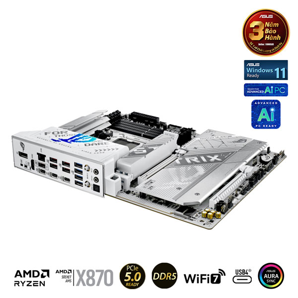 Mainboard Asus ROG STRIX X870-A GAMING WIFI (AMD X870/AM5/DDR5/WIFI/ATX)