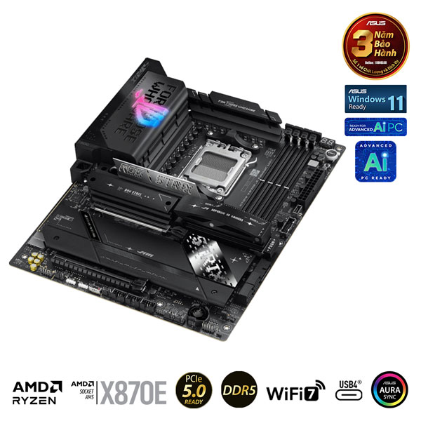 Mainboard Asus ROG STRIX X870E-E GAMING WIFI (AMD X870/AM5/DDR5/WIFI/ATX)