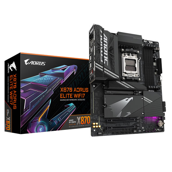 Mainboard Gigabyte X870 AORUS ELITE WIFI7 (AMD X870/AM5/DDR5/WIFI/ATX)