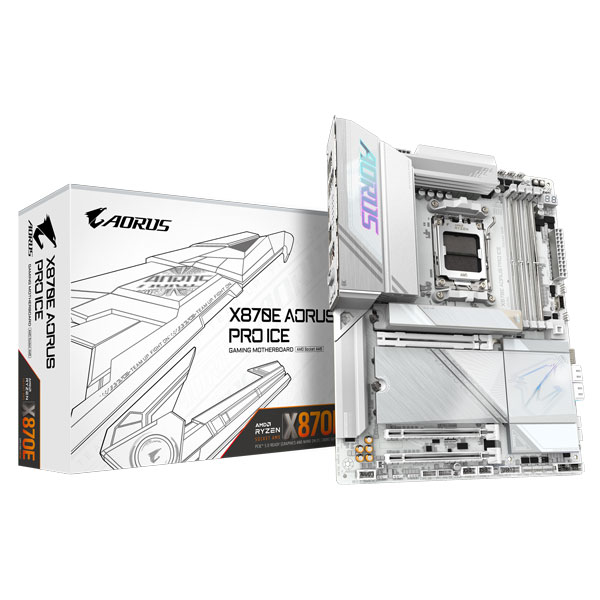 Mainboard Gigabyte X870E AORUS PRO ICE (AMD X870E/AM5/DDR5/WIFI/ATX)