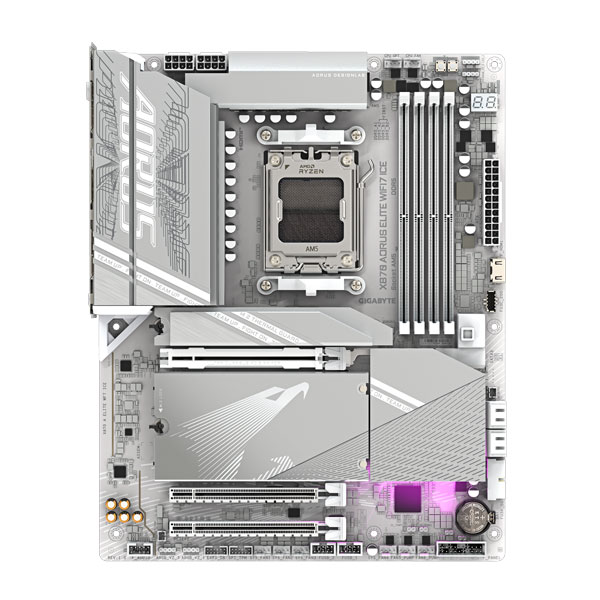 Mainboard Gigabyte X870 A ELITE WIFI7 ICE (AMD X870/AM5/DDR5/WIFI/ATX)