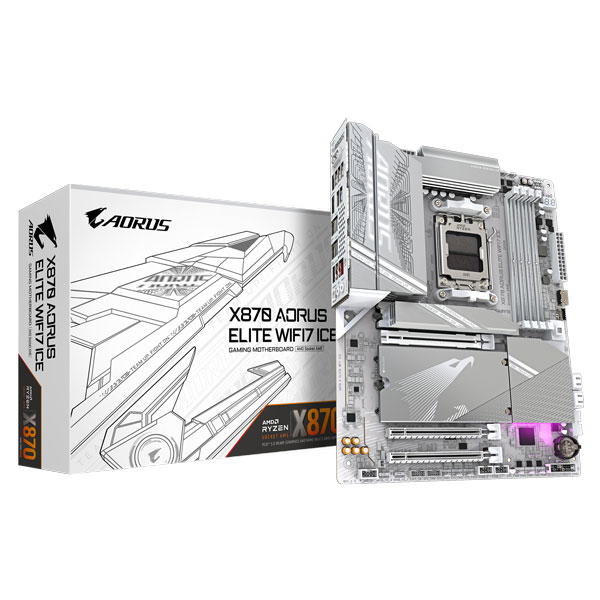 Mainboard Gigabyte X870 A ELITE WIFI7 ICE (AMD X870/AM5/DDR5/WIFI/ATX)