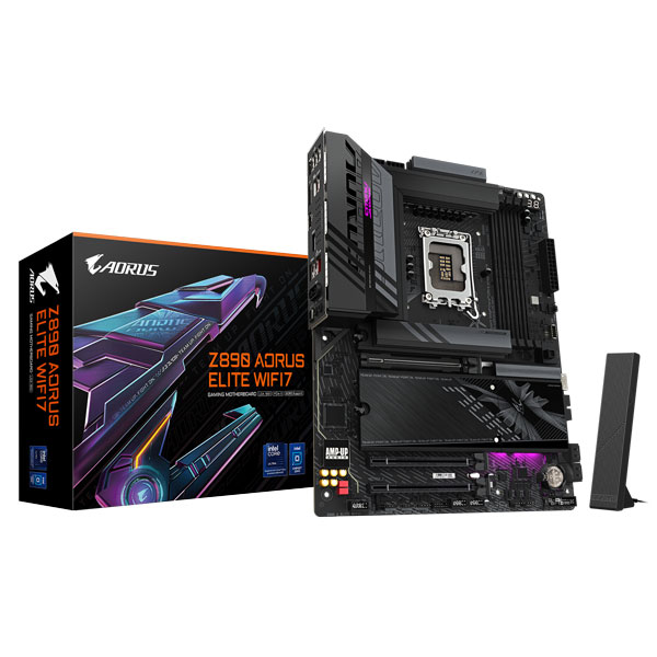 Mainboard Gigabyte Z890 A ELITE WIFI7 (Intel Z890, Socket LGA1851, ATX, 4 khe RAM DDR5)