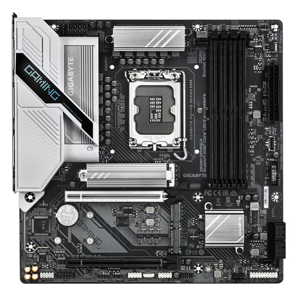 Mainboard Gigabyte Z890M GAMING X (Intel Z890, Socket LGA1851, m-ATX, 4 khe RAM DDR5)