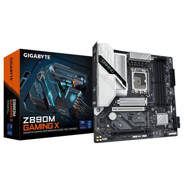 Mainboard Gigabyte Z890M GAMING X (Intel Z890, Socket LGA1851, m-ATX, 4 khe RAM DDR5)