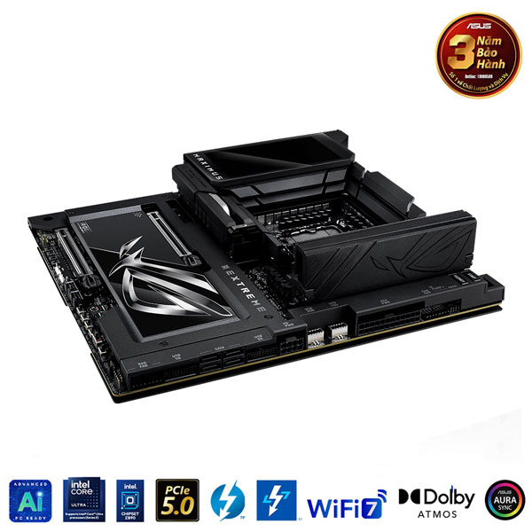 Mainboard Asus ROG MAXIMUS Z890 EXTREME DDR5 (Intel Z890, Socket LGA1851, ATX, 4 khe RAM DDR5)