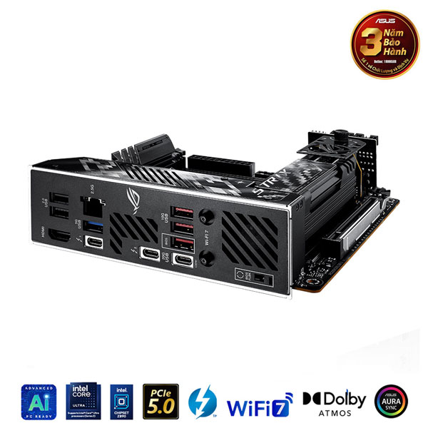 Mainboard Asus ROG STRIX Z890-I GAMING WIFI DDR5 (Intel Z890, Socket LGA1851, Mini-ITX, 2 khe RAM DDR5)