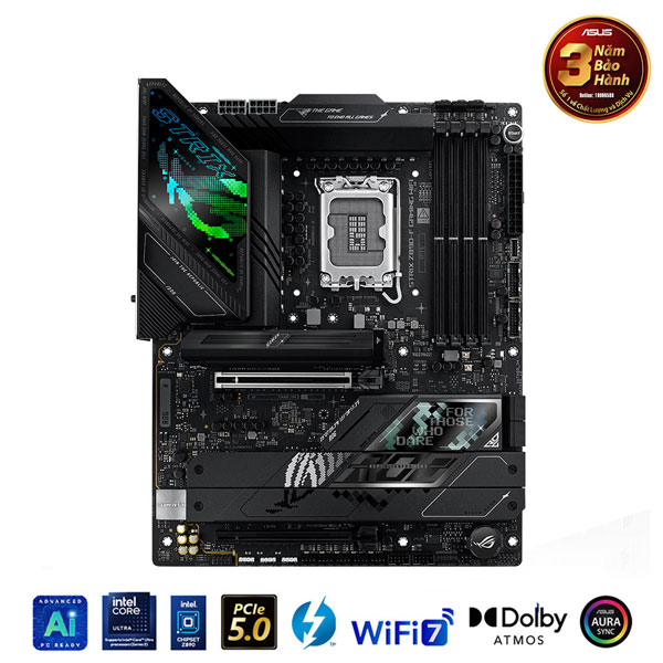 Mainboard Asus ROG STRIX Z890-F GAMING WIFI DDR5 (Intel Z890, Socket LGA1851, ATX, 4 khe RAM DDR5)