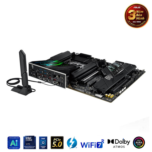 Mainboard Asus ROG STRIX Z890-F GAMING WIFI DDR5 (Intel Z890, Socket LGA1851, ATX, 4 khe RAM DDR5)